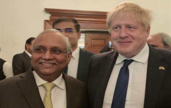Reception with Prime Minister of UK